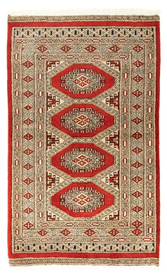 Afghaans tapijt - Bukhara - 133 x 78 cm - rood