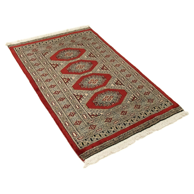 Afghaans tapijt - Bukhara - 124 x 79 cm - rood