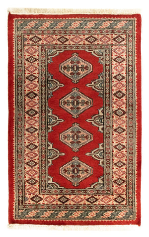 Afghaans tapijt - Bukhara - 121 x 80 cm - rood