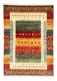 Gabbeh Tapijt - Loribaft Perzisch - 214 x 152 cm - veelkleurig