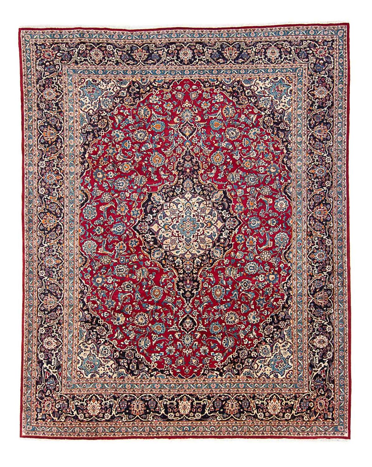 Perzisch tapijt - Keshan - 375 x 291 cm - rood