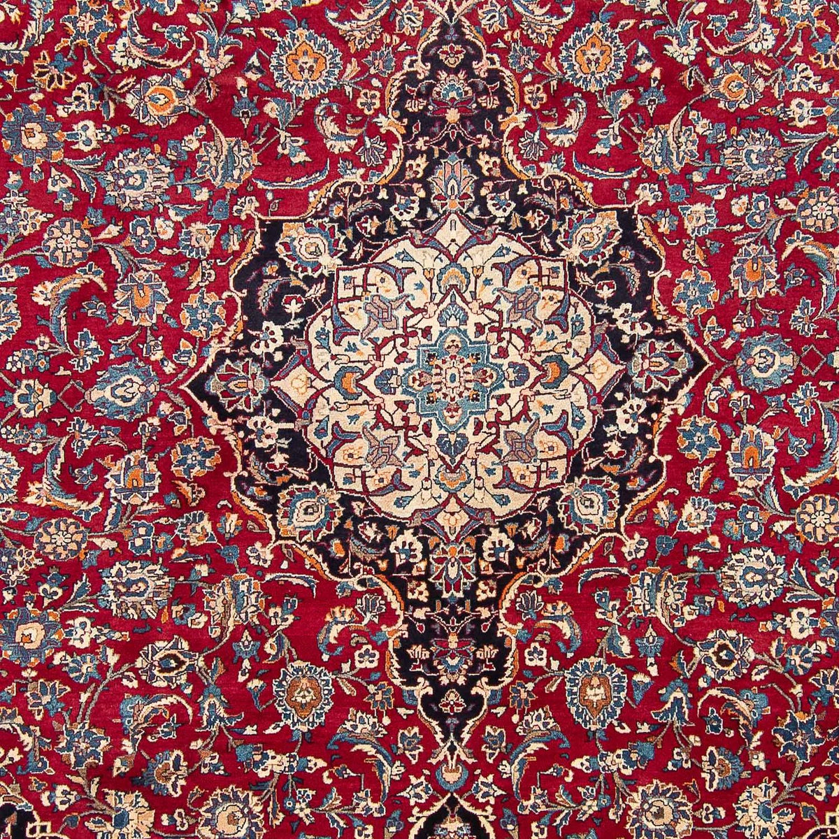Perzisch tapijt - Keshan - 375 x 291 cm - rood