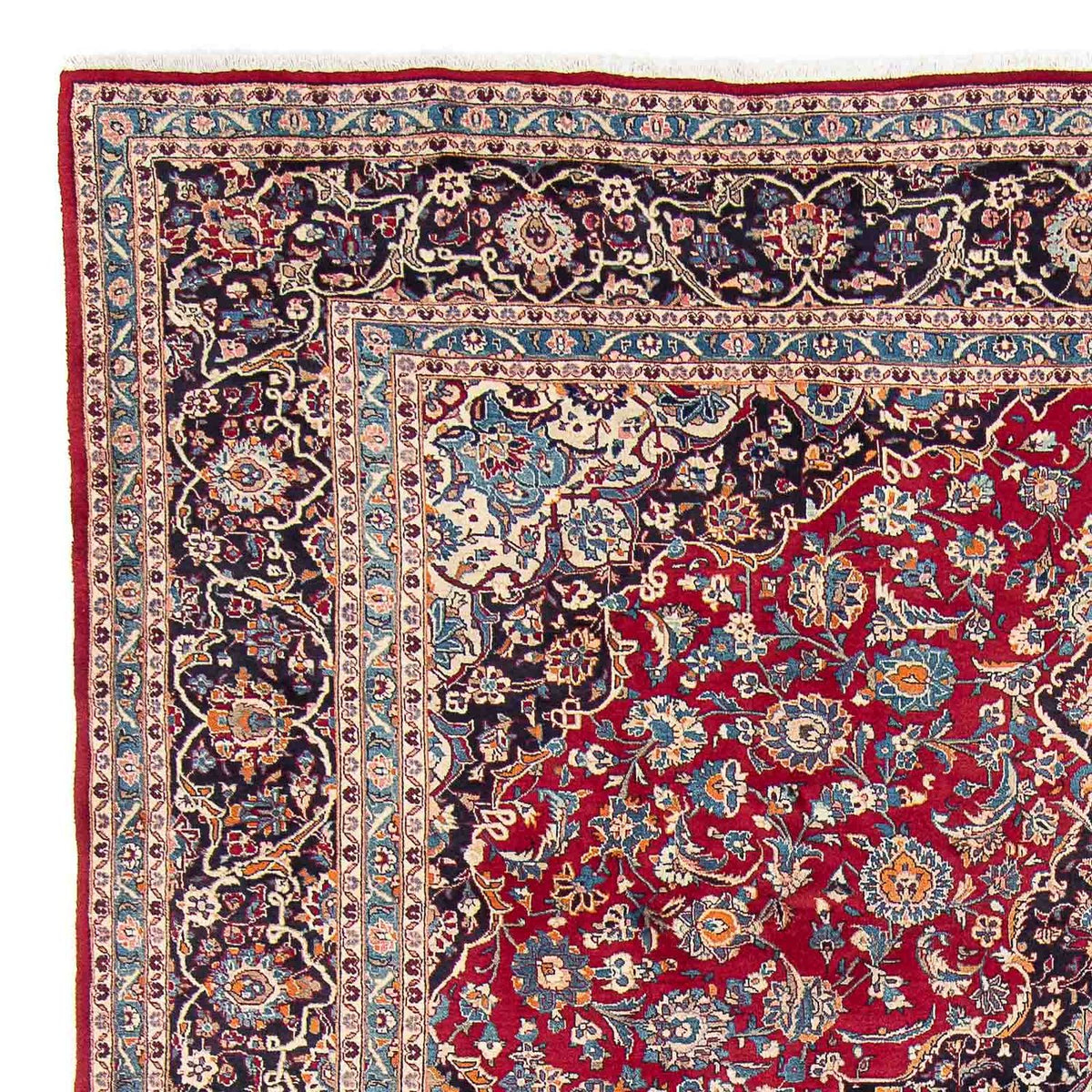 Perzisch tapijt - Keshan - 375 x 291 cm - rood