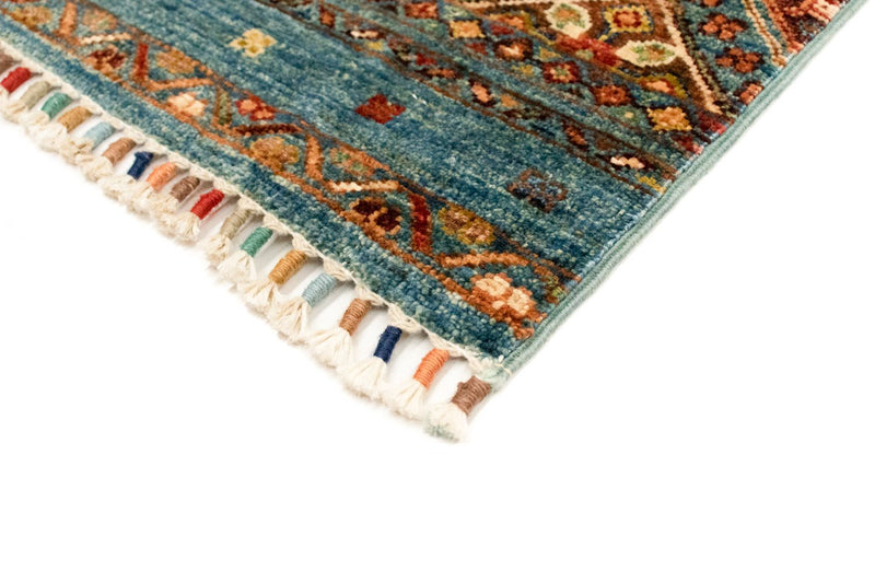 Ziegler tapijt - Modern - 126 x 82 cm - turkoois