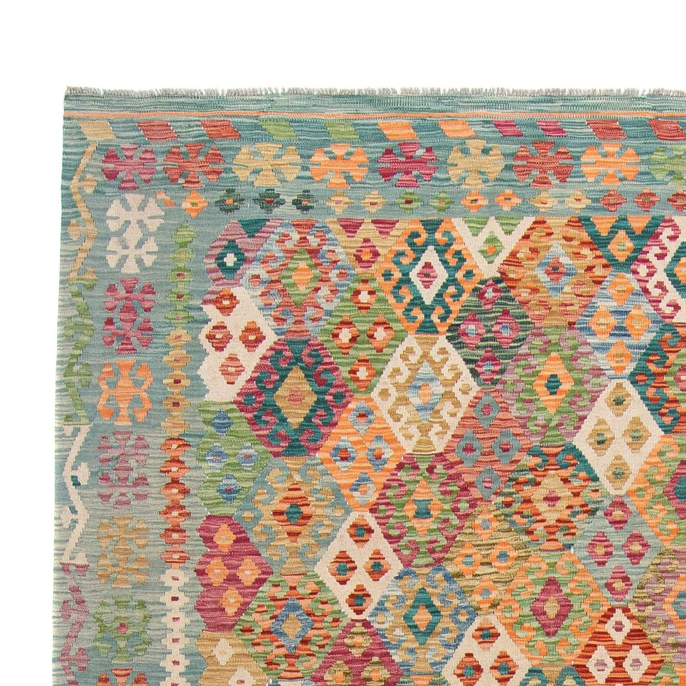 Kilim Maimana Tapijt 341x263cm - Wollen tapijt