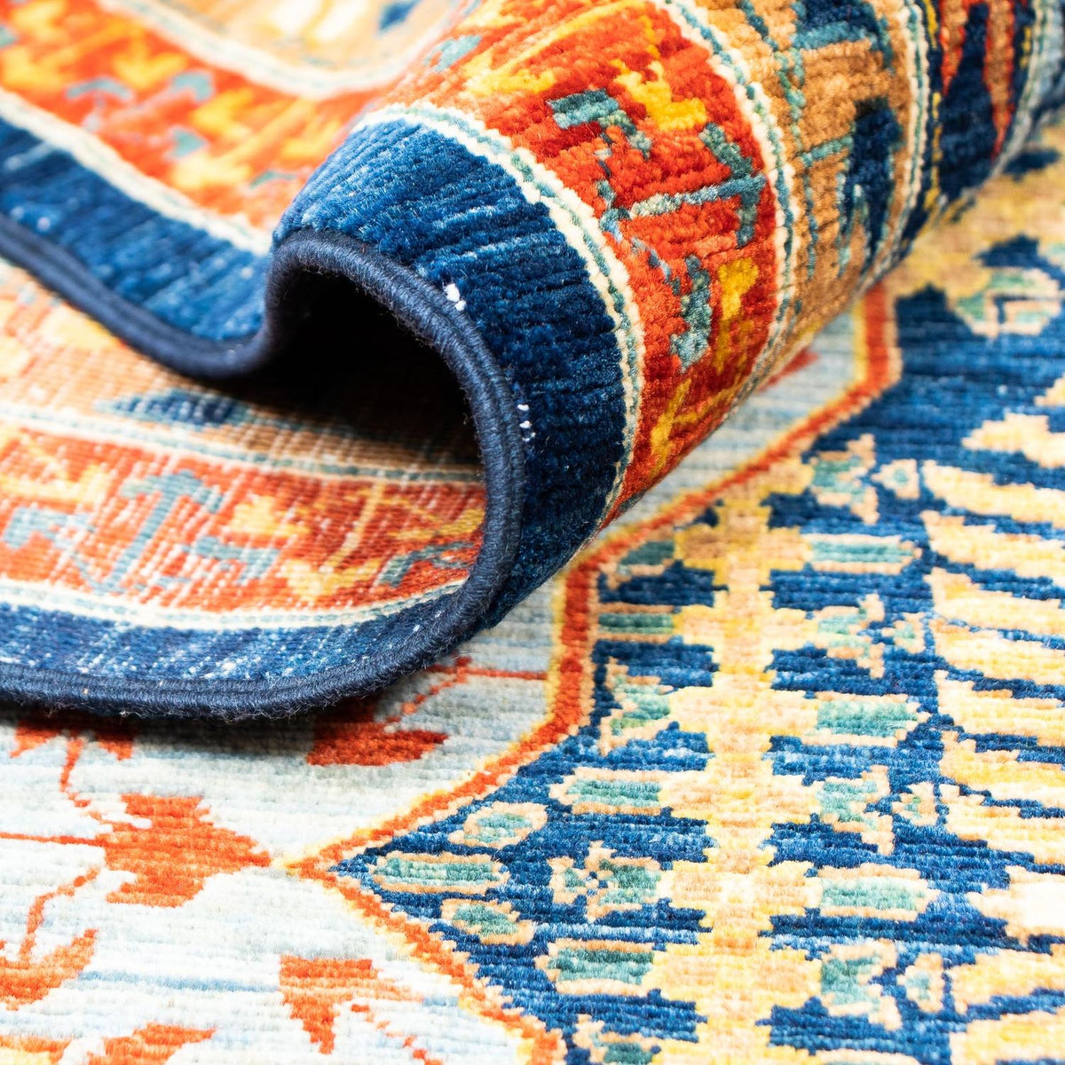 Ziegler tapijt - 415 x 298 cm - blauw