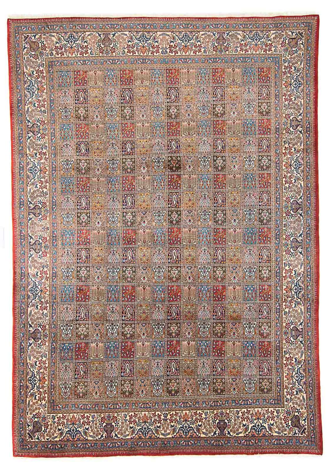 Vintage tapijt - 405 x 298 cm - veelkleurig