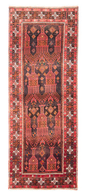Loper Perzisch Tapijt - Nomadisch - 294 x 118 cm - rood