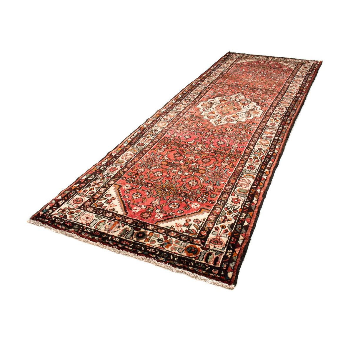 Loper Perzisch Tapijt - Nomadisch - 328 x 110 cm - rood