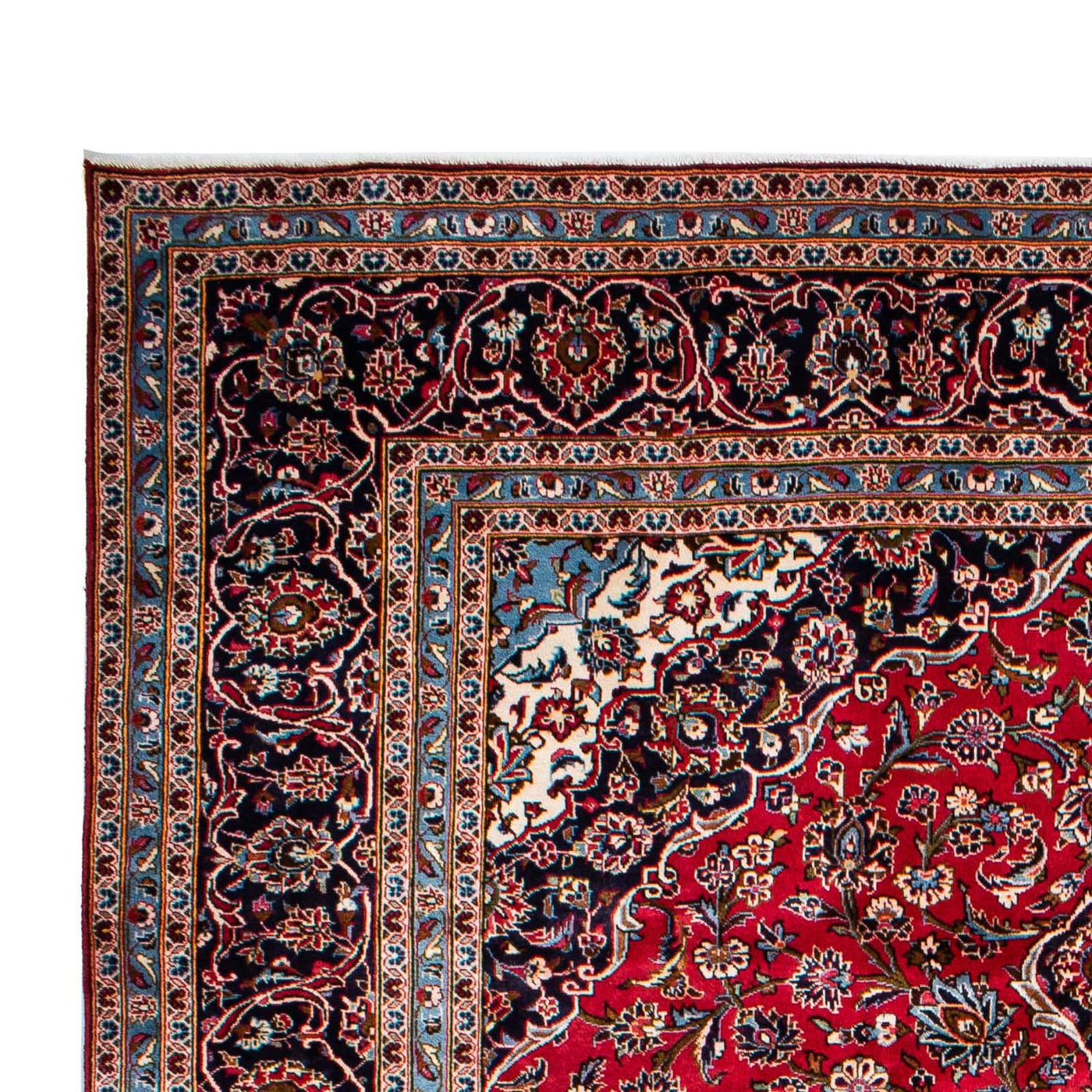 Kashan Tapijt 354x253cm - Perzisch tapijt