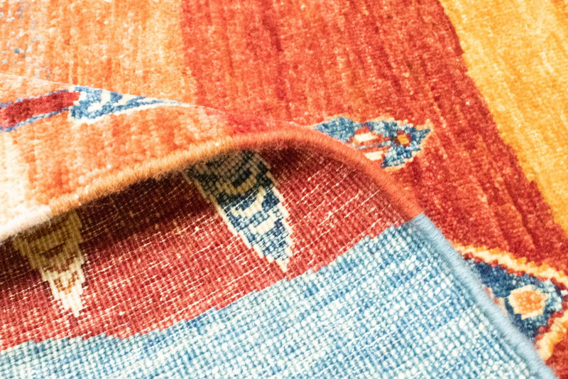 Gabbeh Tapijt - Loribaft Perzisch - 206 x 157 cm - veelkleurig