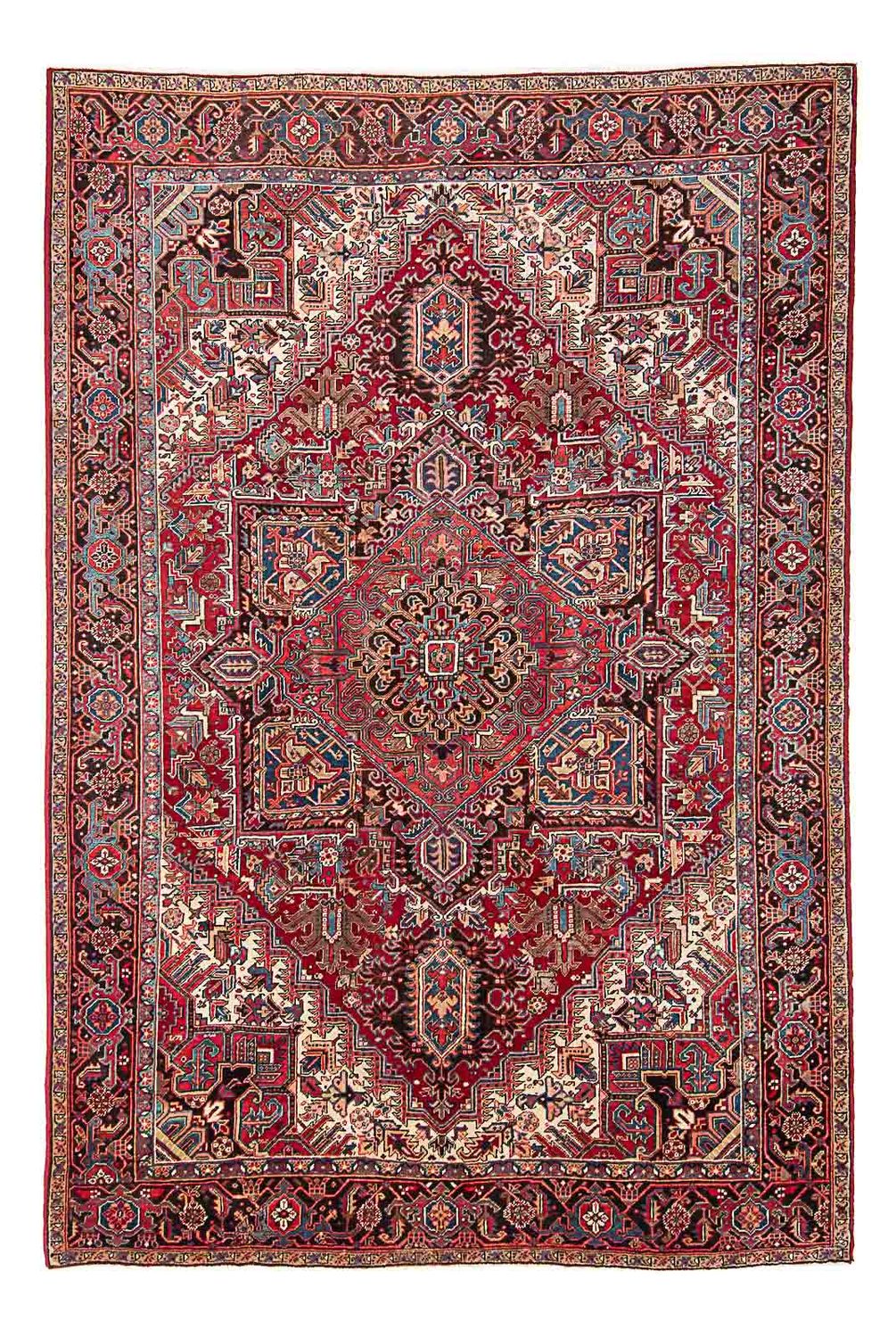 Perzisch Tapijt - Nomadisch - 365 x 266 cm - rood