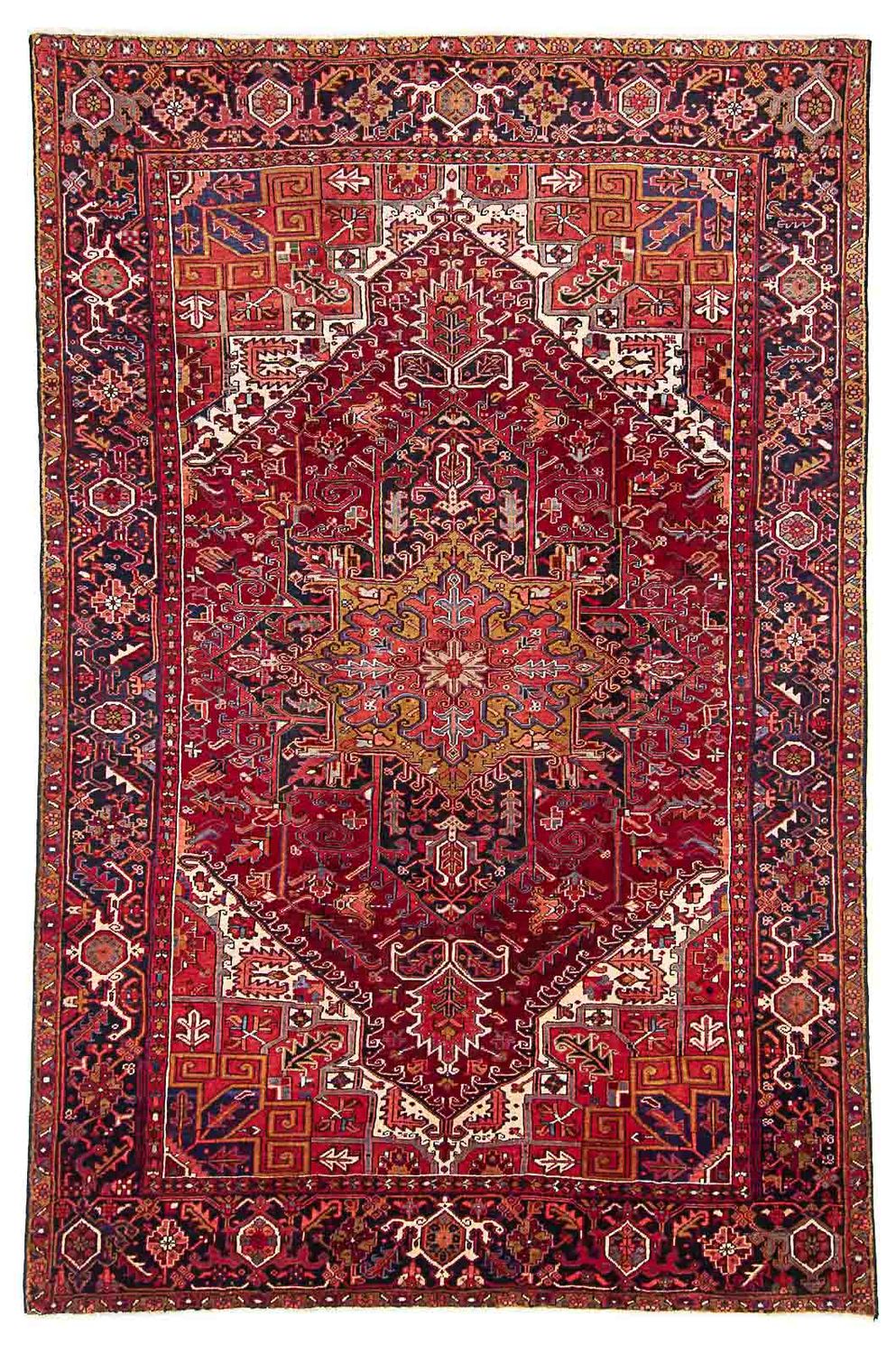 Perzisch Tapijt - Nomadisch - 344 x 240 cm - rood