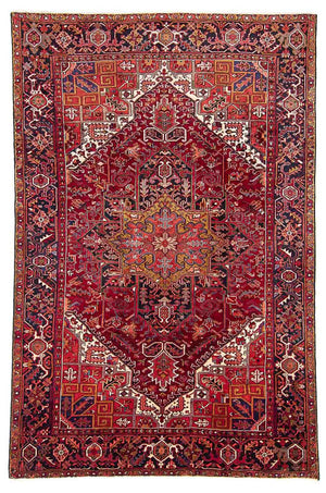 Perzisch Tapijt - Nomadisch - 344 x 240 cm - rood