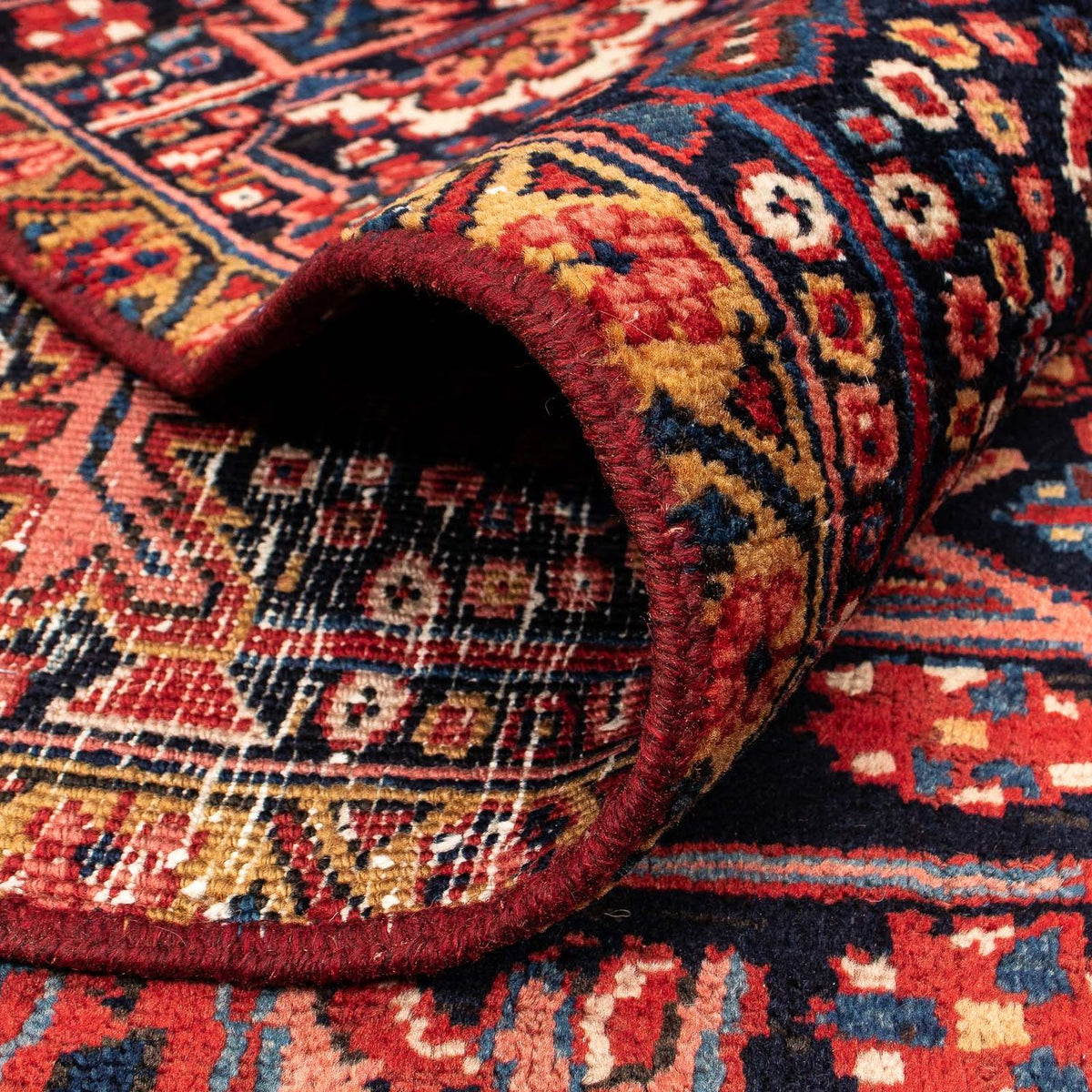 Perzisch Tapijt - Nomadisch - 373 x 268 cm - donkerrood