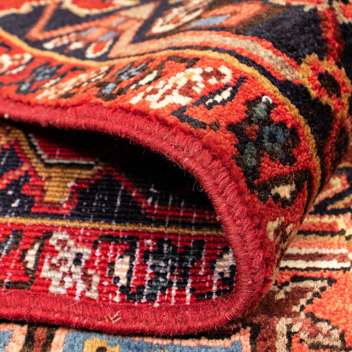 Perzisch Tapijt - Nomadisch - 377 x 306 cm - donkerrood