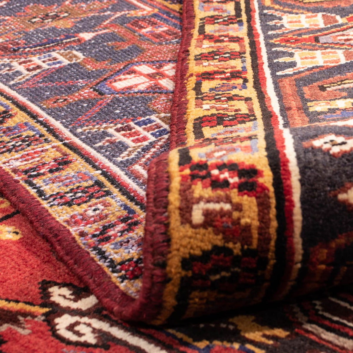 Perzisch Tapijt - Nomadisch - 329 x 254 cm - donkerrood