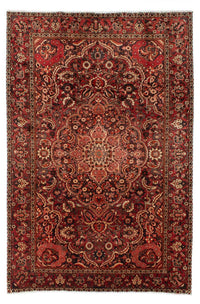 Perzisch Tapijt - Nomadisch - 353 x 259 cm - rood