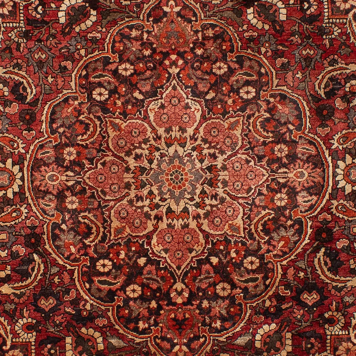 Perzisch Tapijt - Nomadisch - 353 x 259 cm - rood