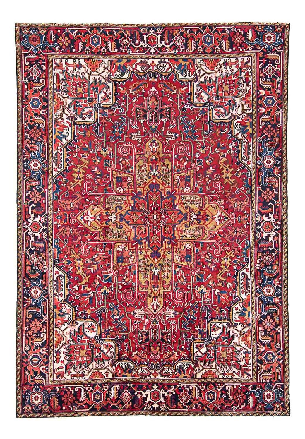 Perzisch Tapijt - Nomadisch - 335 x 240 cm - rood