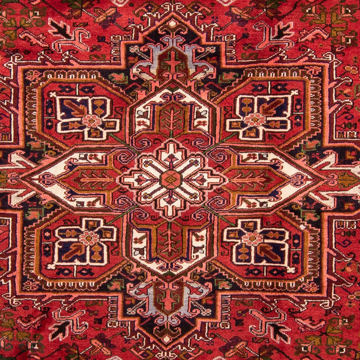 Perzisch Tapijt - Nomadisch - 348 x 257 cm - donkerrood