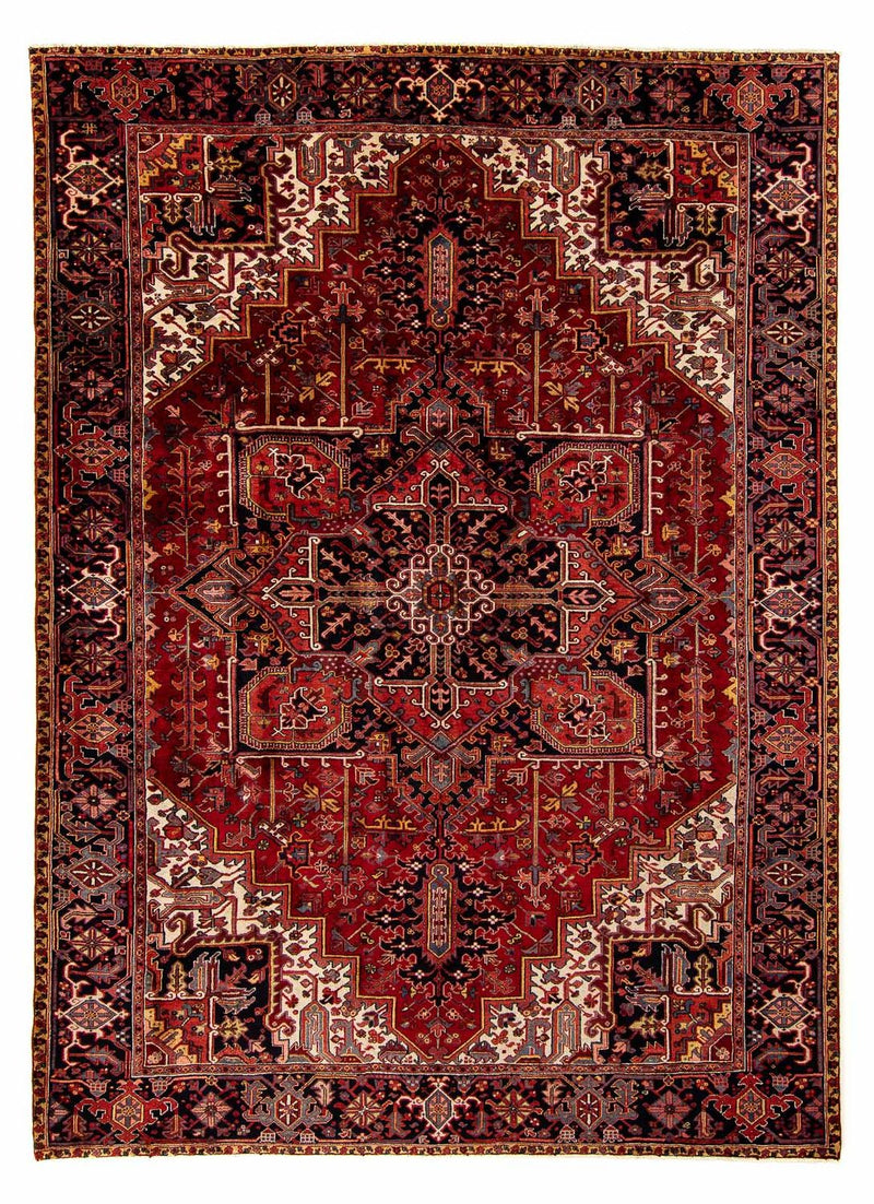 Perzisch Tapijt - Nomadisch - 380 x 310 cm - donkerrood