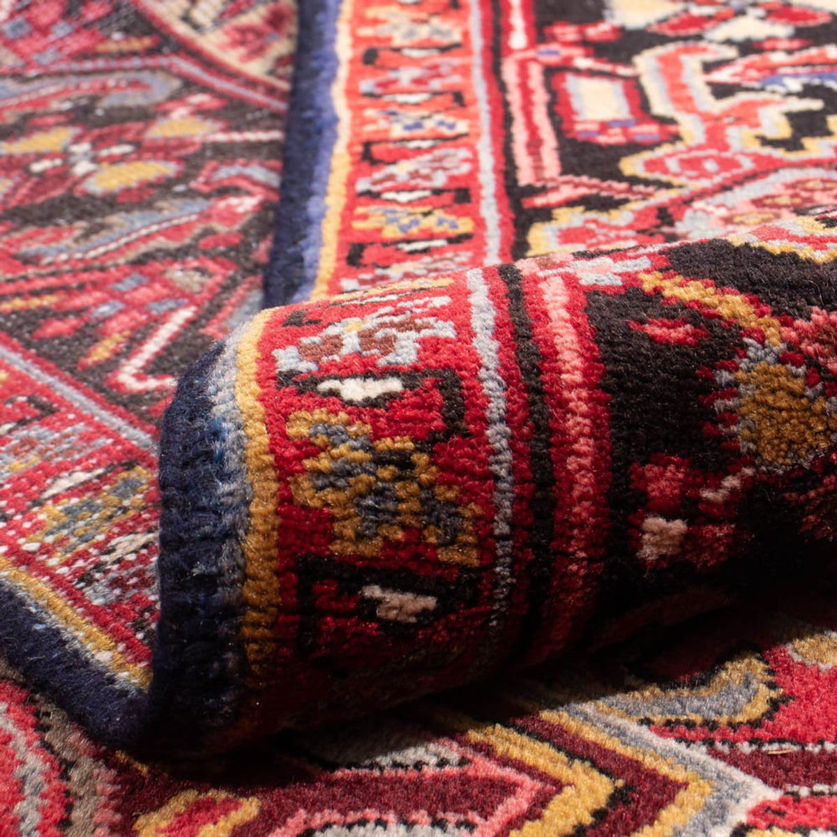 Perzisch Tapijt - Nomadisch - 345 x 247 cm - donkerrood