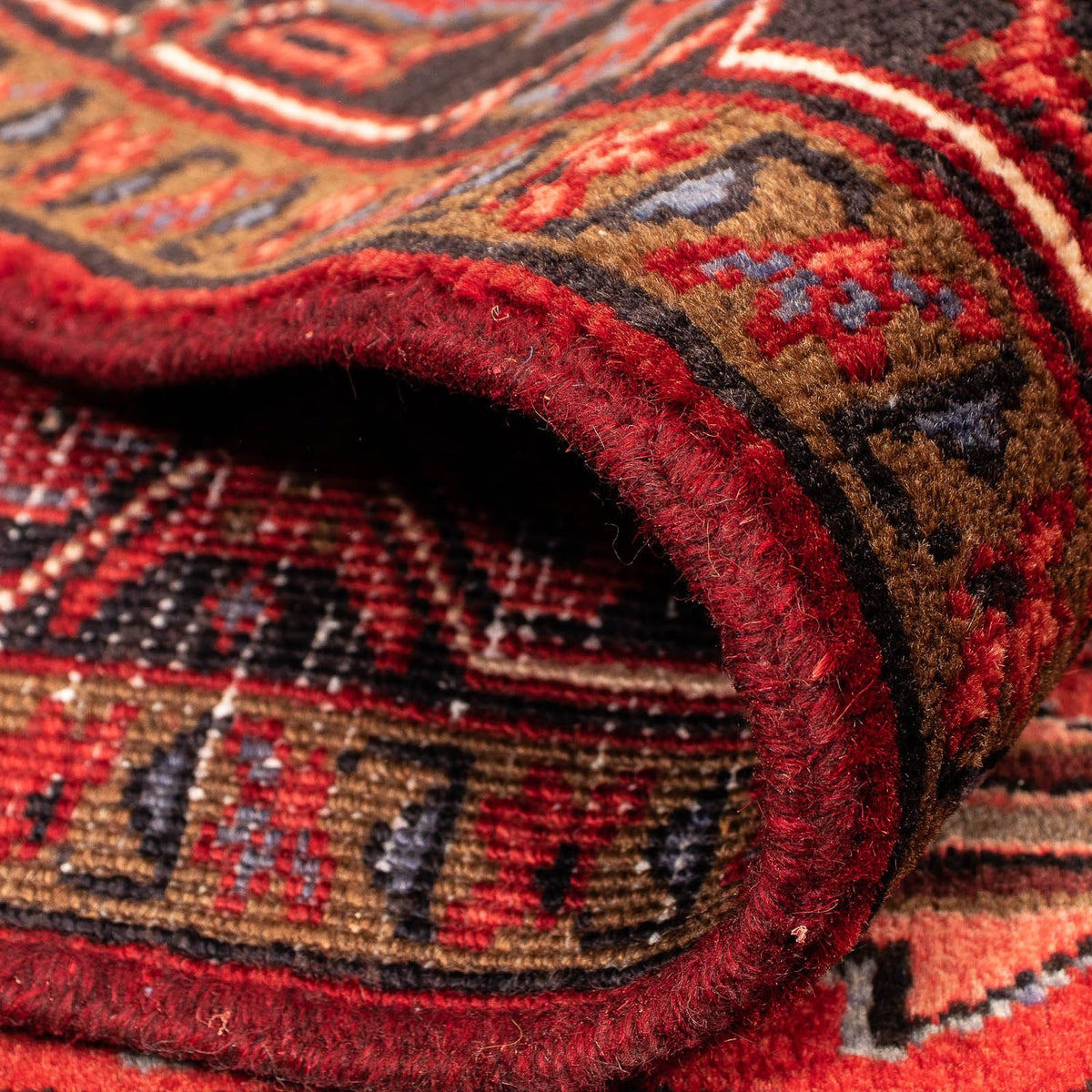 Perzisch Tapijt - Nomadisch - 390 x 300 cm - donkerrood