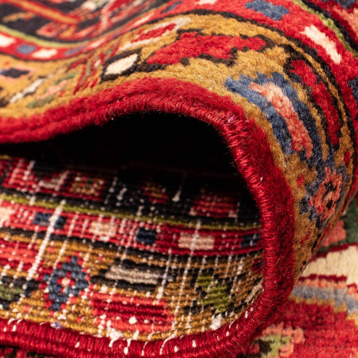 Perzisch Tapijt - Nomadisch - 388 x 300 cm - donkerrood