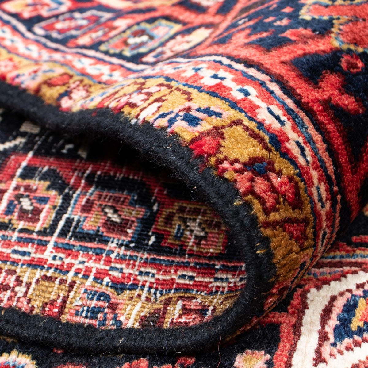 Perzisch Tapijt - Nomadisch - 450 x 352 cm - donkerrood