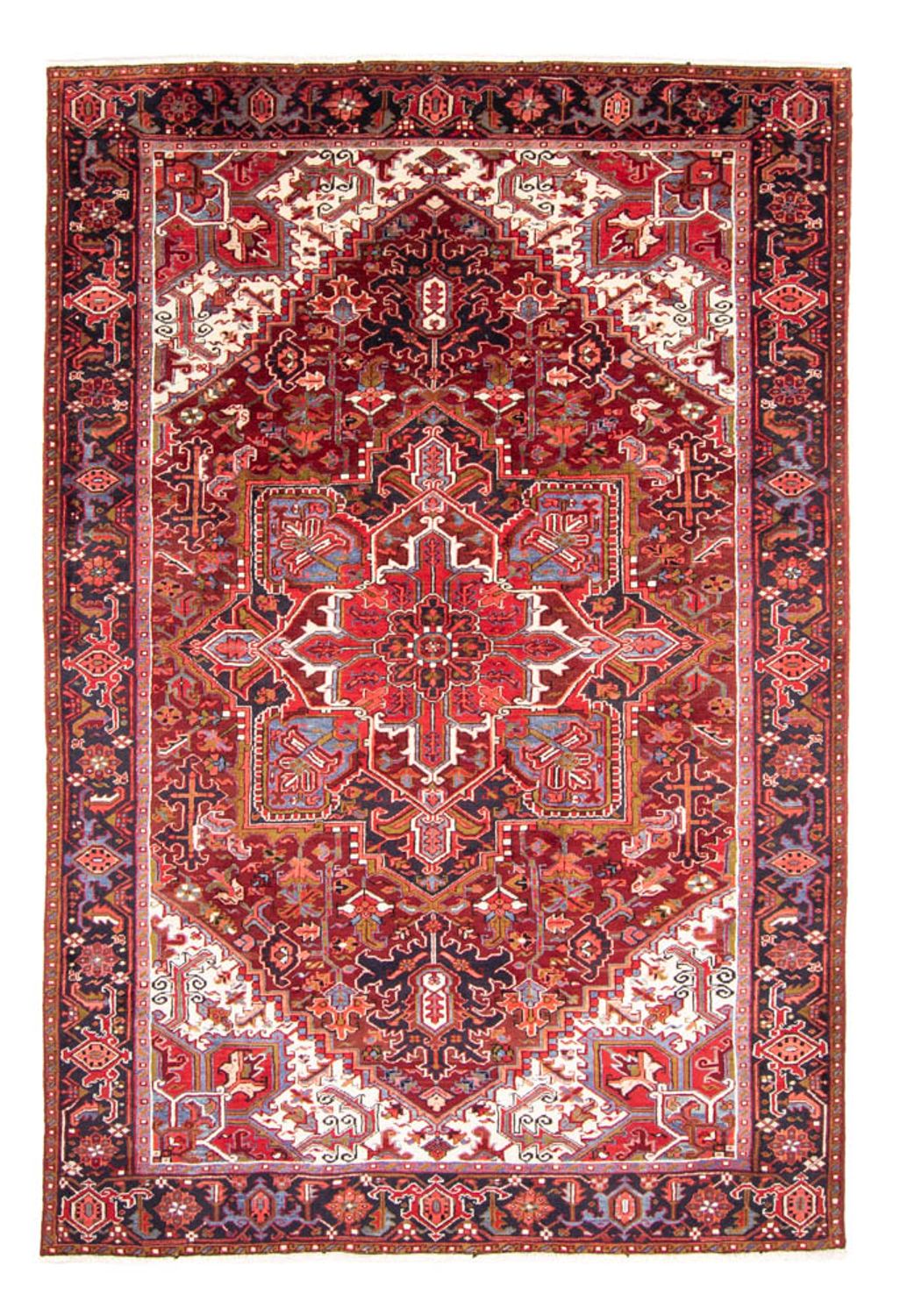 Perzisch Tapijt - Nomadisch - 348 x 223 cm - donkerrood