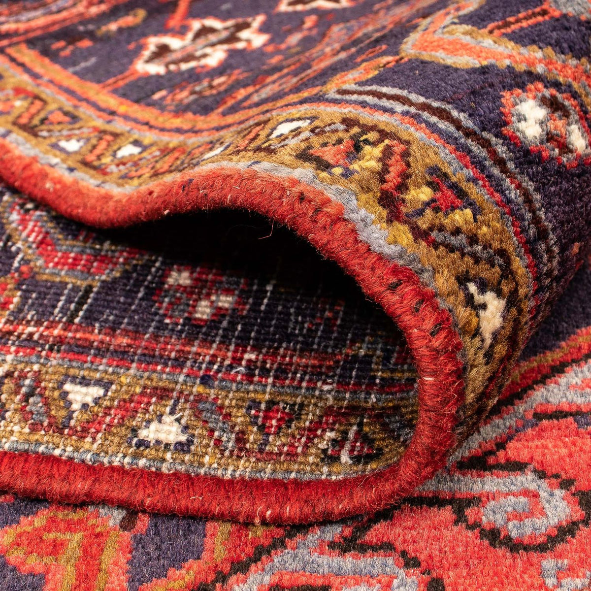 Perzisch Tapijt - Nomadisch - 428 x 315 cm - donkerrood