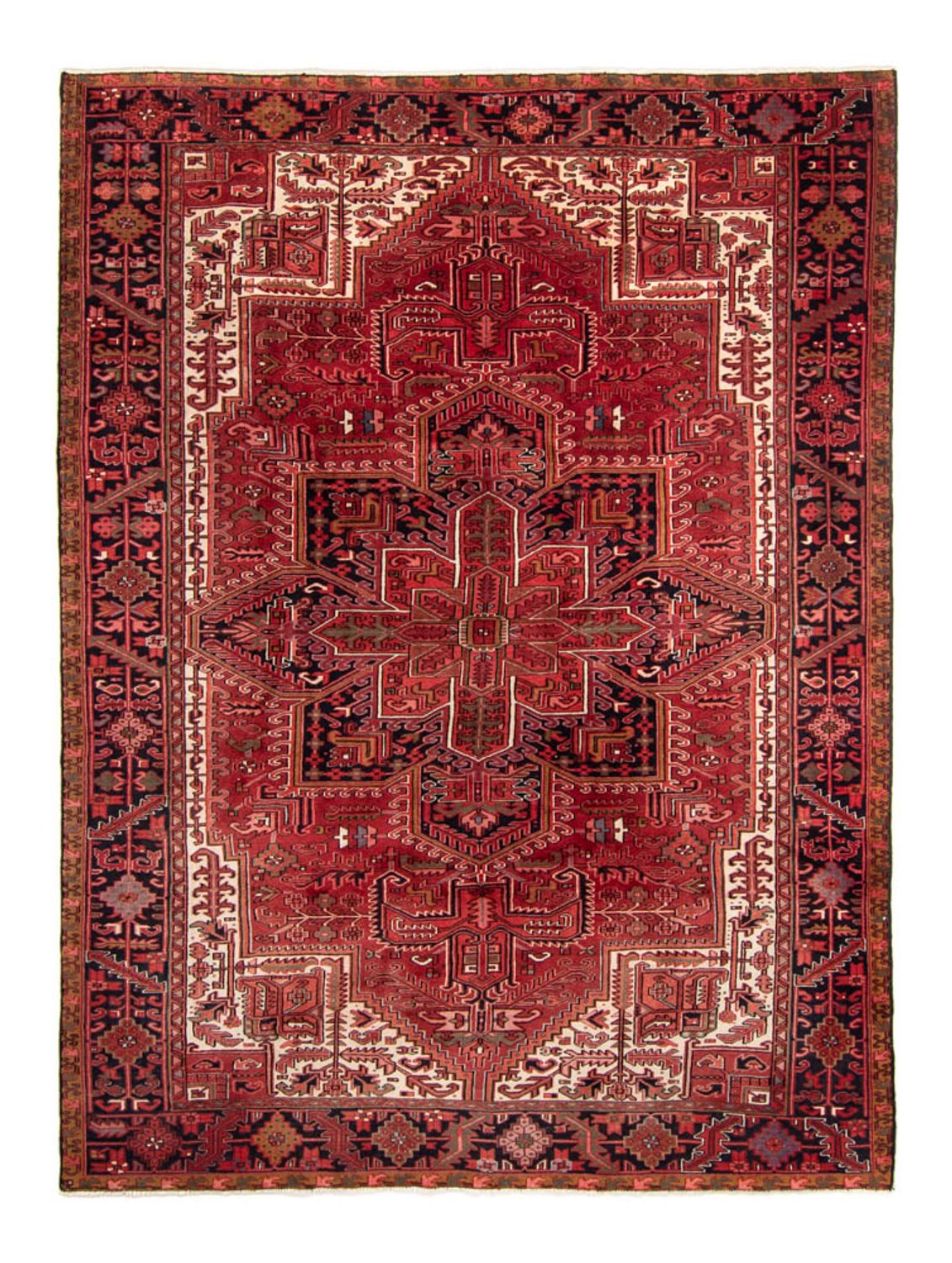Perzisch Tapijt - Nomadisch - 338 x 245 cm - donkerrood