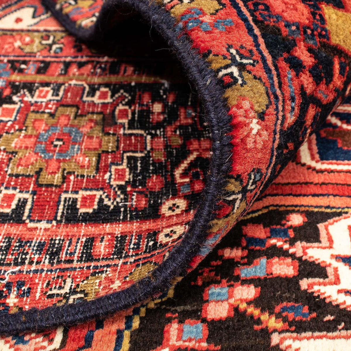 Perzisch Tapijt - Nomadisch - 382 x 286 cm - donkerrood