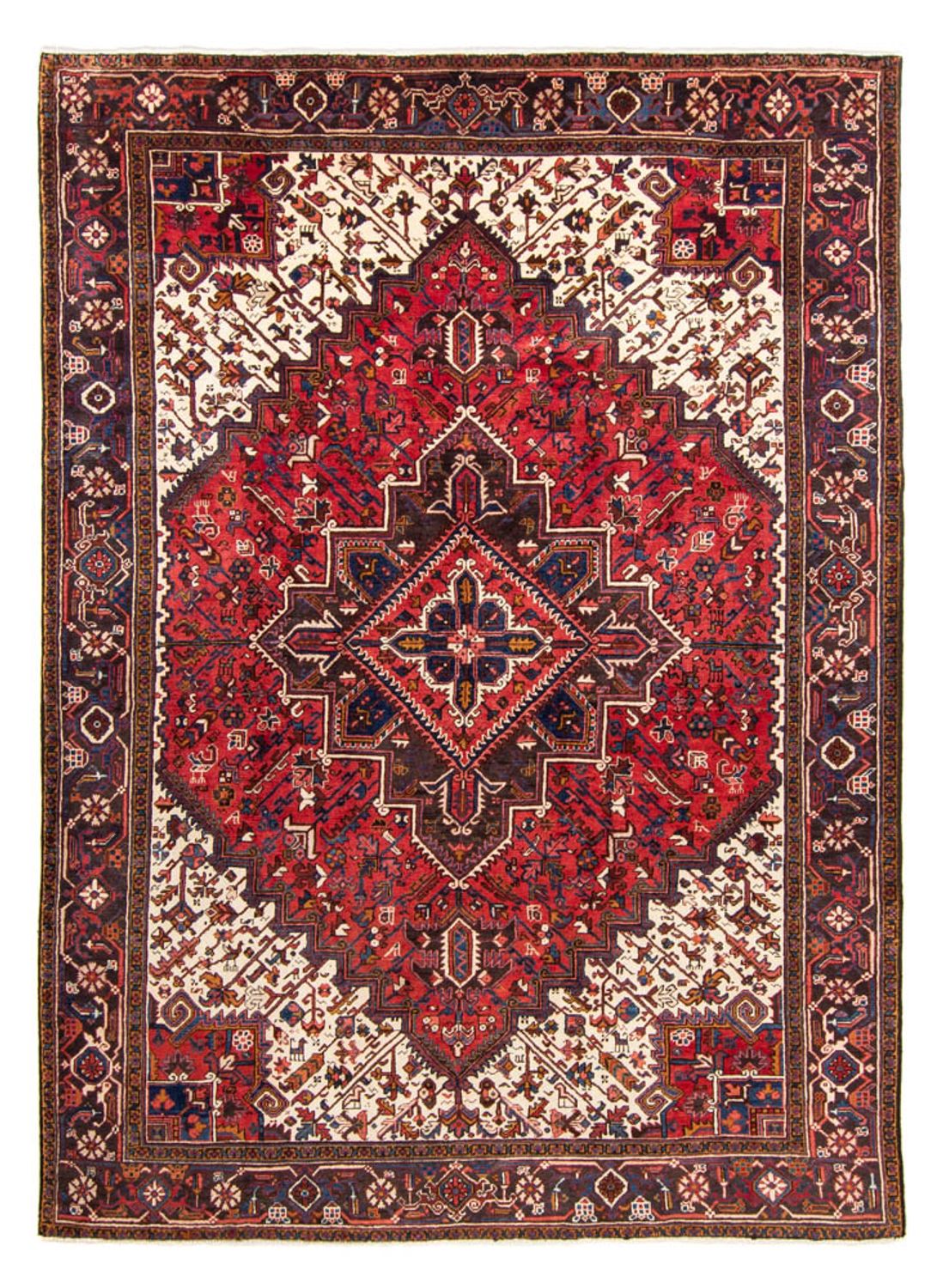 Perzisch Tapijt - Nomadisch - 337 x 240 cm - donkerrood