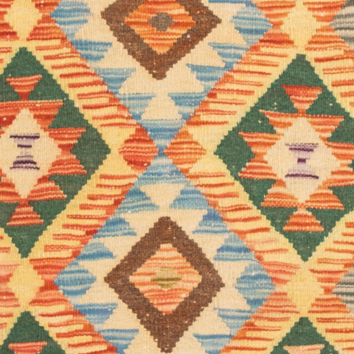 Kelim tapijt - Splash - 125 x 80 cm - veelkleurig