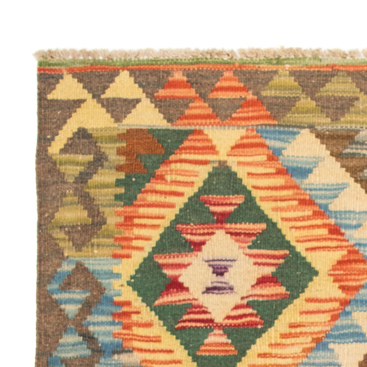 Kelim tapijt - Splash - 125 x 80 cm - veelkleurig