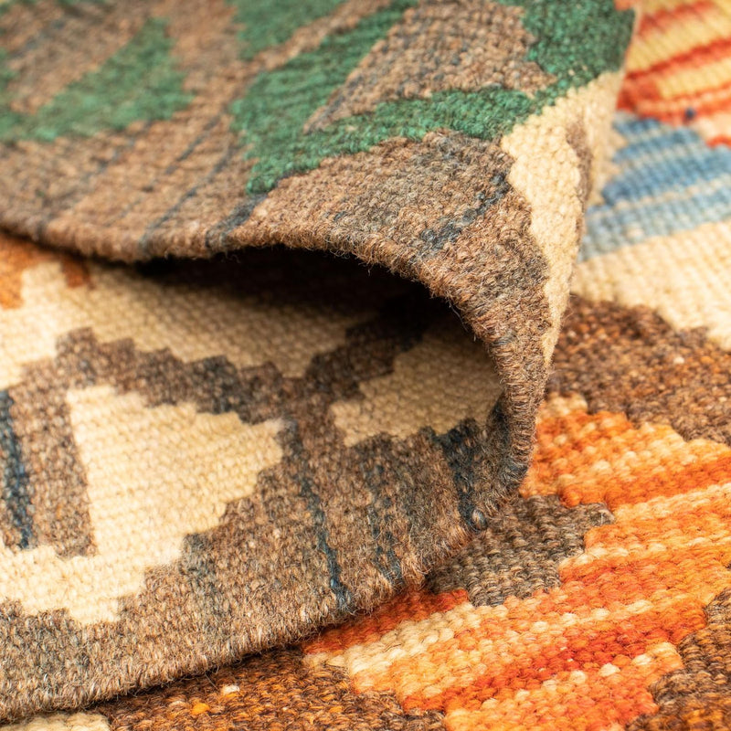 Kelim tapijt - Splash - 125 x 80 cm - veelkleurig