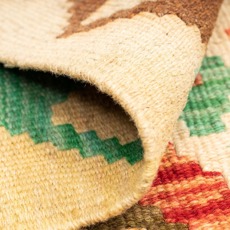 Kelim tapijt - Splash - 125 x 80 cm - veelkleurig