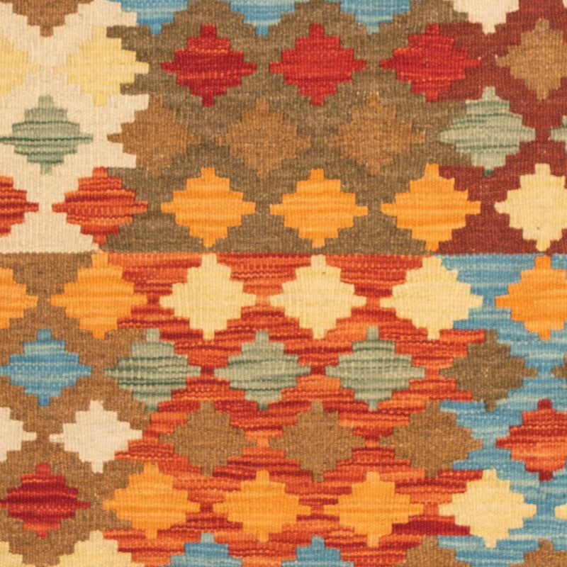 Kelim tapijt - Splash - 125 x 80 cm - veelkleurig