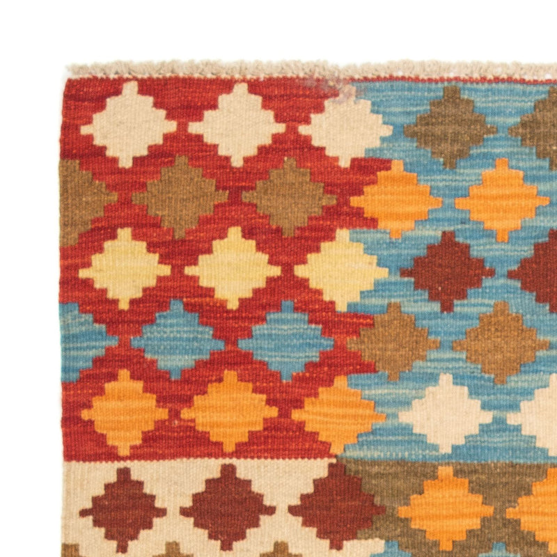 Kelim tapijt - Splash - 125 x 80 cm - veelkleurig