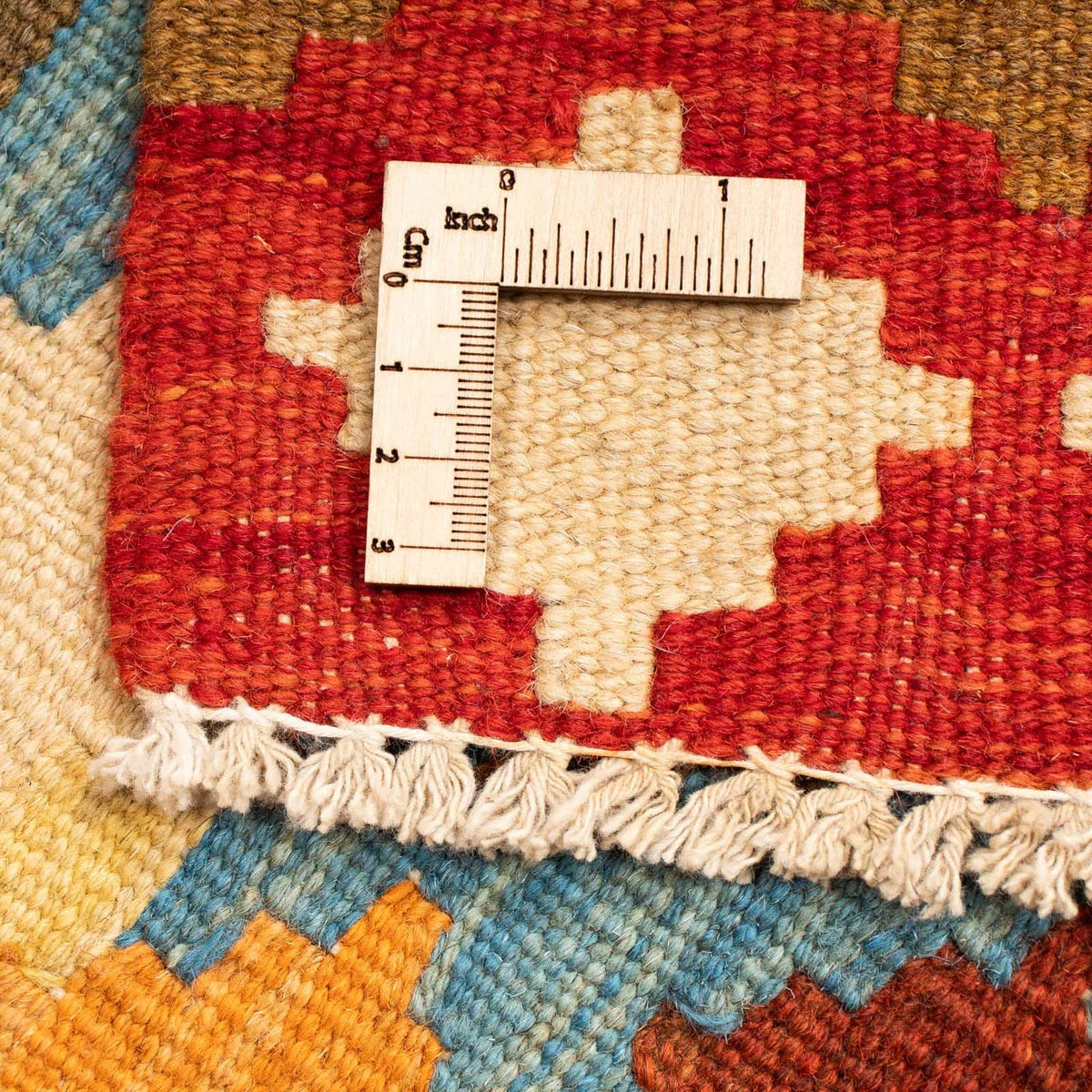 Kelim tapijt - Splash - 125 x 80 cm - veelkleurig