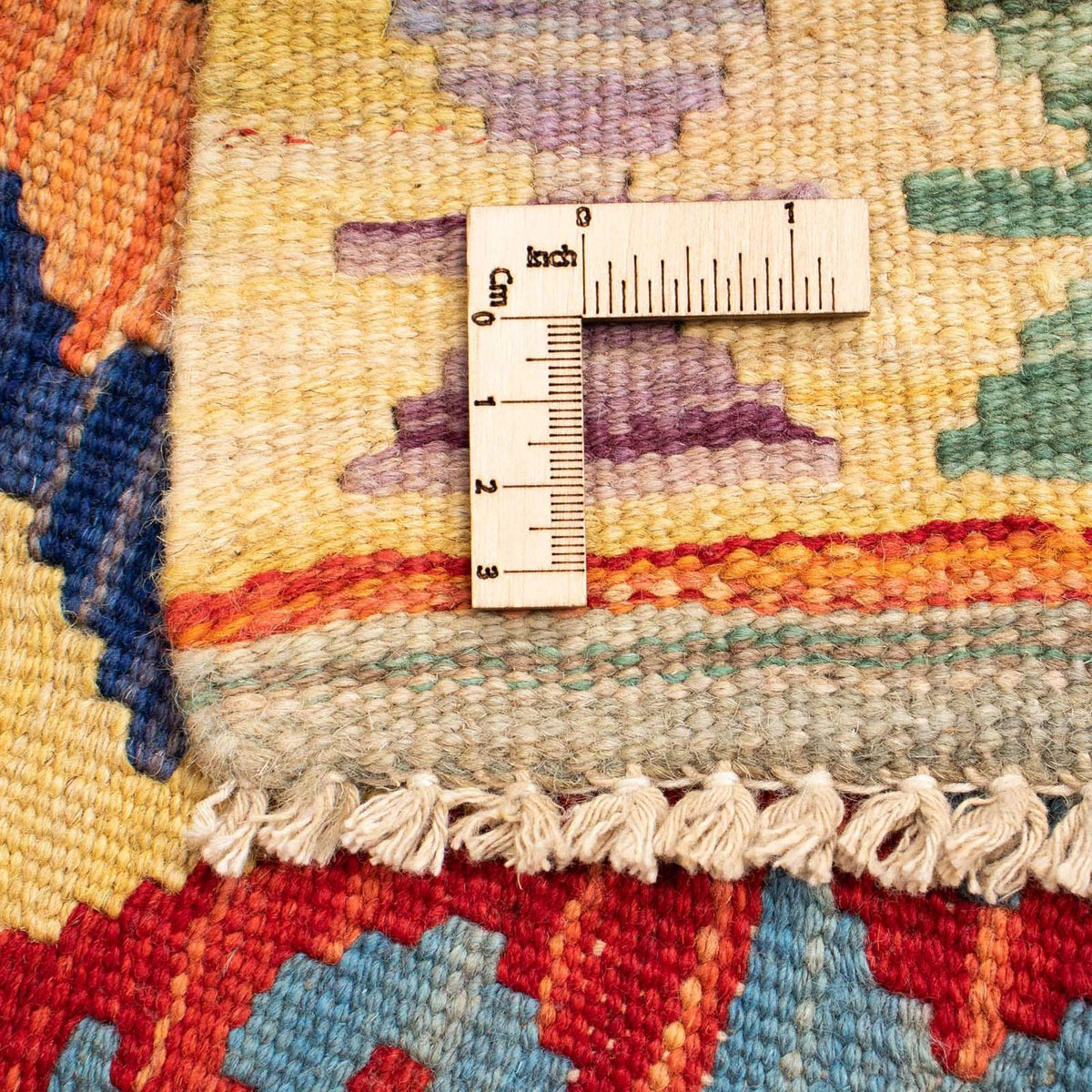 Kelim tapijt - Splash - 125 x 80 cm - veelkleurig