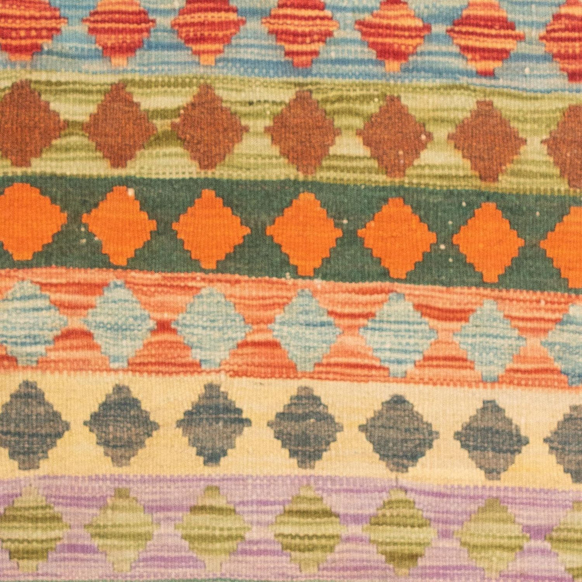 Kelim tapijt - Splash - 125 x 80 cm - veelkleurig