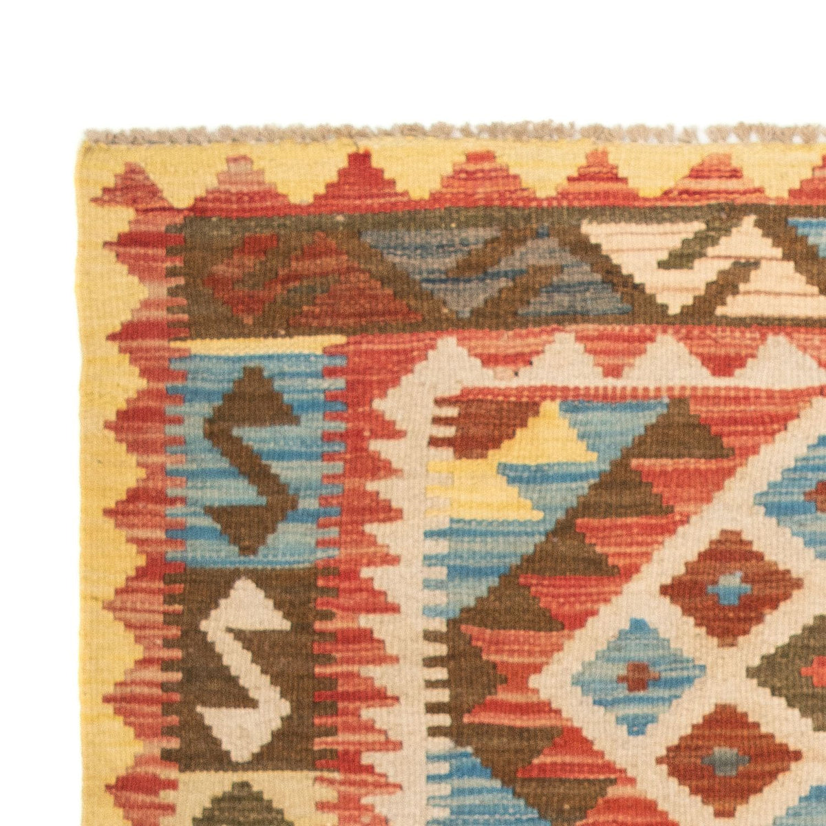 Kelim tapijt - Splash - 125 x 80 cm - veelkleurig