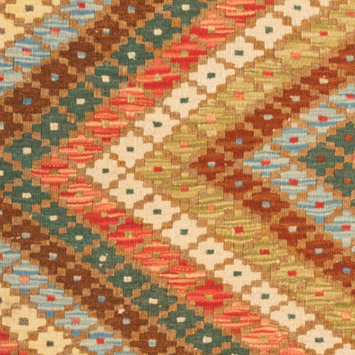 Kelim tapijt - Splash - 125 x 80 cm - veelkleurig