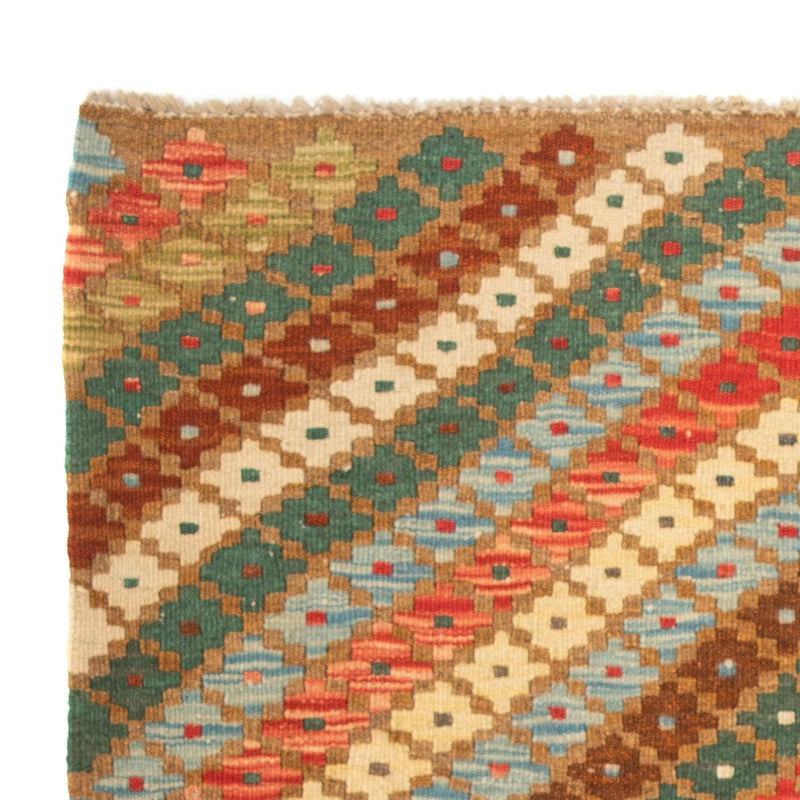 Kelim tapijt - Splash - 125 x 80 cm - veelkleurig