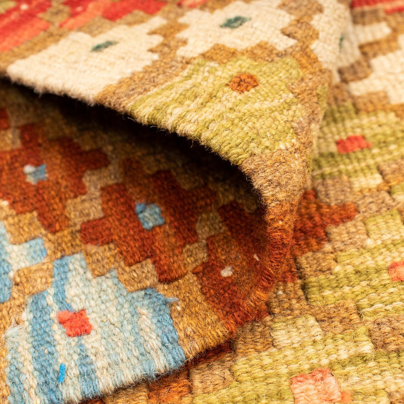 Kelim tapijt - Splash - 125 x 80 cm - veelkleurig