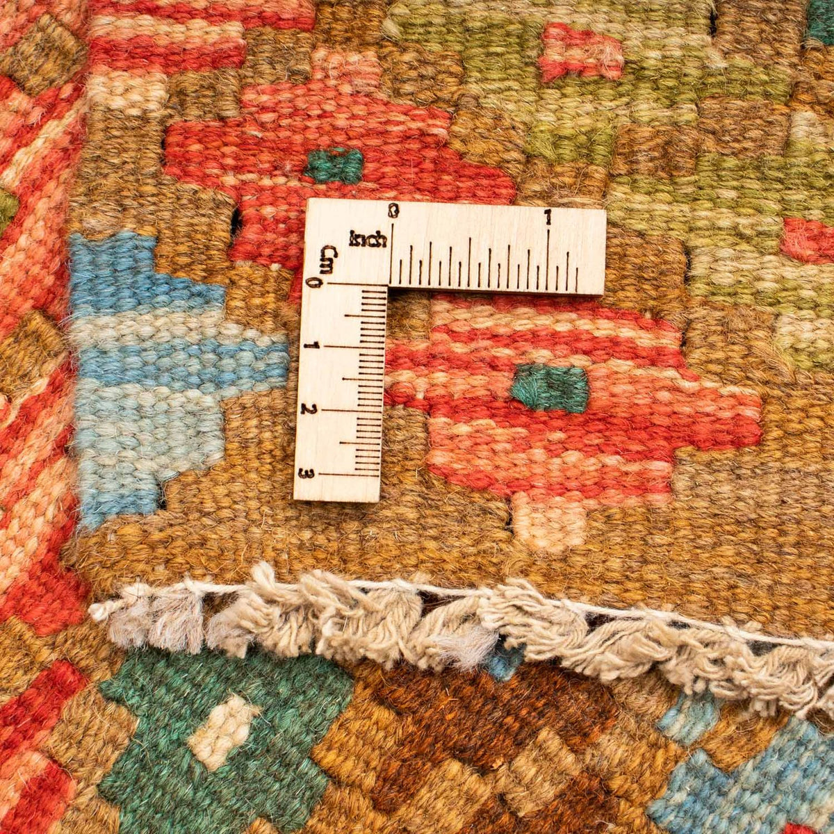 Kelim tapijt - Splash - 125 x 80 cm - veelkleurig