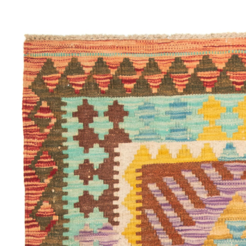 Kelim tapijt - Splash - 125 x 80 cm - veelkleurig